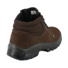 COTURNO ECOSAFETY DE SEGURANÇA UNISSEX EM COURO COM C.A REF PS-139/AP-015 COR CAFÉ