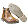 BOTINA F1000 C/ ZÍPER LATEGO WHISKY REF 040