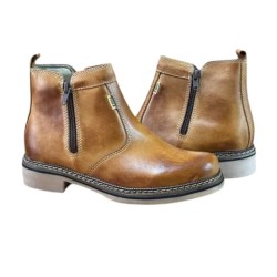 BOTINA F1000 C/ ZÍPER LATEGO WHISKY REF 040
