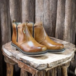 BOTINA F1000 C/ ZÍPER LATEGO WHISKY REF 040