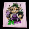 T-SHIRT 2K JEANS GIRLS ROSA