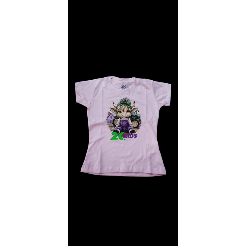 T-SHIRT 2K JEANS GIRLS ROSA T-SHIRT 2K JEANS GIRLS ROSA
