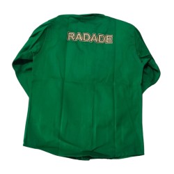 CAMISA RADADE M/L BORDADA INFANTIL MENINO VERDE REF BRANDS