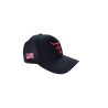 BONÉ TEXAS FARM PRETO/ROSA NEON REF TF987 TAM U