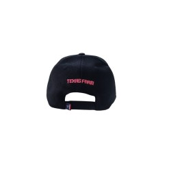 BONÉ TEXAS FARM PRETO/ROSA NEON REF TF987 TAM U