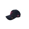 BONÉ TEXAS FARM PRETO/ROSA NEON REF TF987 TAM U