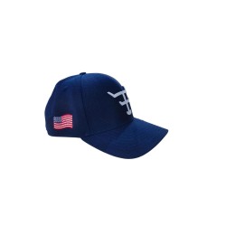 BONÉ TEXAS FARM MARINHO/BRANCO REF TF672 TAM U