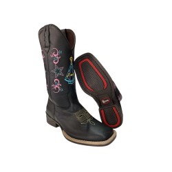 BOTA TEXANA FEMININA FABRICAÇÃO PRÓPRIA - REF 003