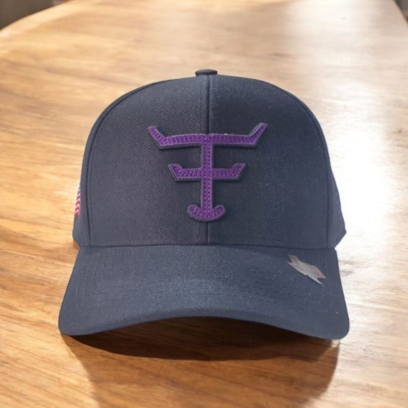 BONÉ TEXAS FARM PRETO/ROXO REF TF987 TAM U BONÉ TEXAS FARM PRETO/ROXO REF TF987 TAM U