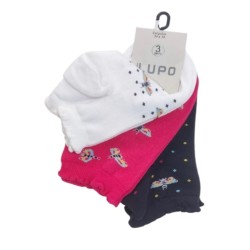 KIT 3 PARES MEIA LUPO DO 34 AO 39