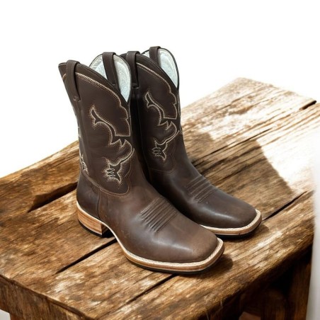 BOTA TEXANA MASCULINA FABRICAÇÃO PRÓPRIA - REF 007