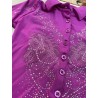 BODY INFANTIL FEMININO WESTERN FUCSIA
