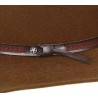 CHAPÉU PRALANA CLASSIC 5X CAMPO IV ABA 7,5 CAFÉ