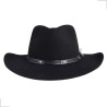 CHAPÉU PRALANA CLASSIC 5X CAMPO IV ABA 7,5 PRETO
