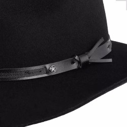 CHAPÉU PRALANA CLASSIC 5X CAMPO IV ABA 7,5 PRETO