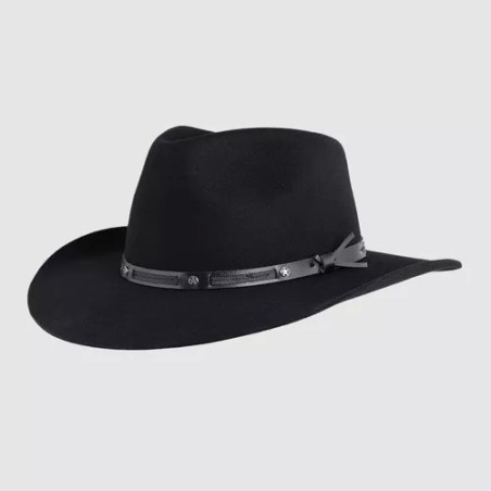 CHAPÉU PRALANA CLASSIC 5X CAMPO IV ABA 7,5 PRETO