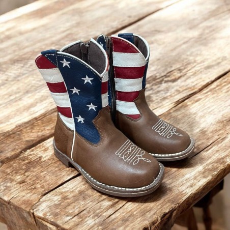 BOTA TEXANA MASCULINA INFANTIL FABRICAÇÃO PRÓPRIA - REF I01