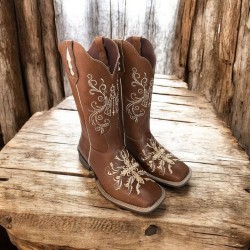 BOTA TEXANA FEMININA FABRICAÇÃO PRÓPRIA - REF 019